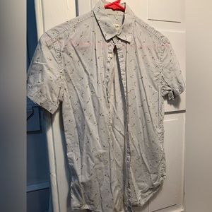 Frank & Oak Diver Pattern Shirt - excellent condition!